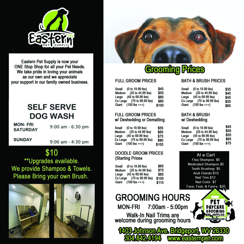 Grooming Plans Eastern Pet Supply